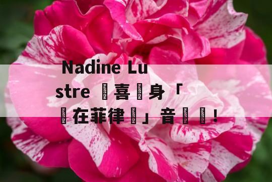  Nadine Lustre 驚喜現身「愛在菲律賓」音樂節！